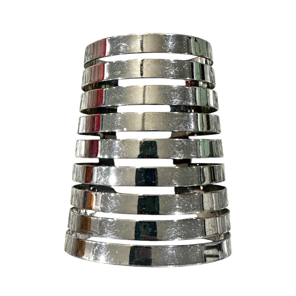 Bronze Metallic Cuff Bracelet